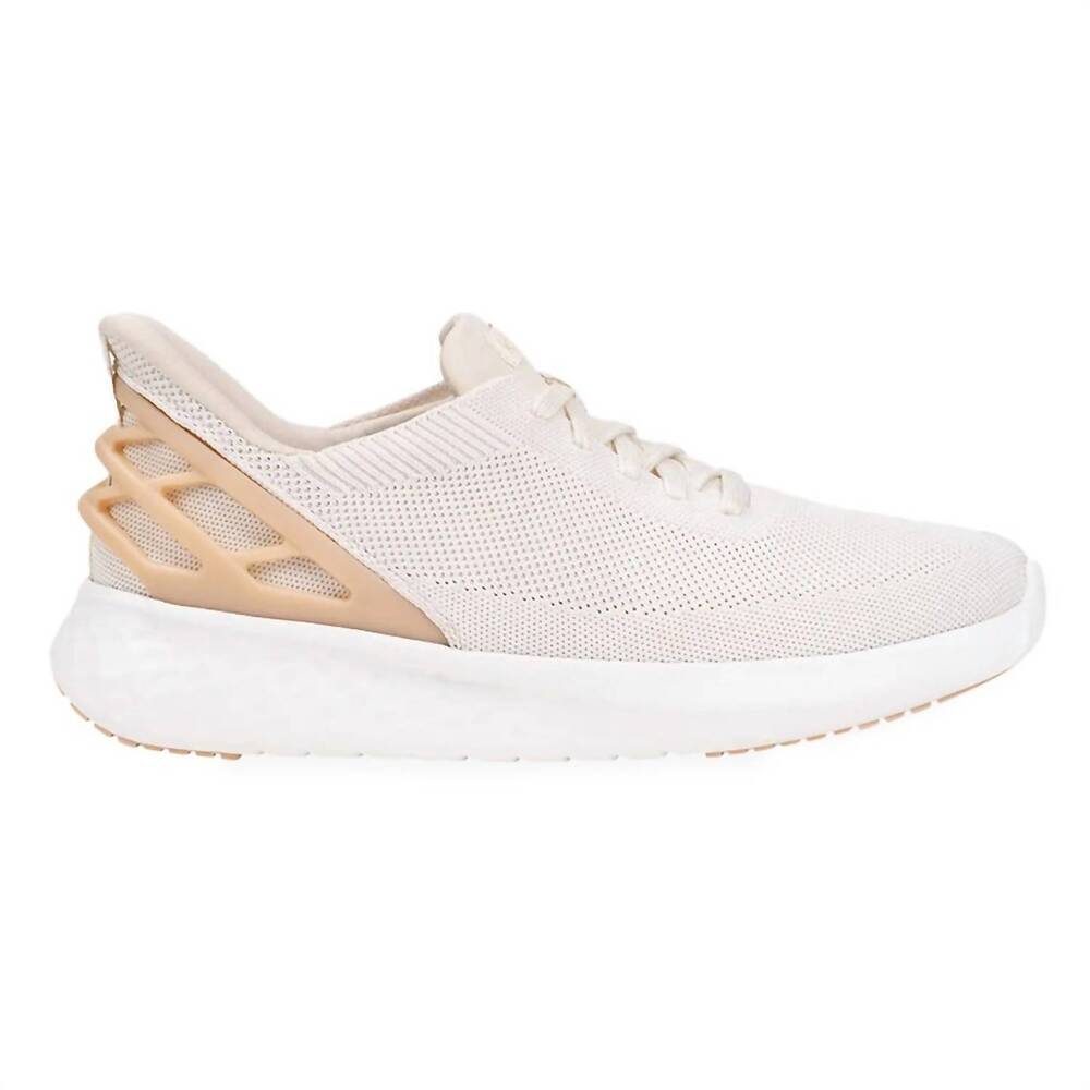NEW KIZIK women's athens sneakers in white creme